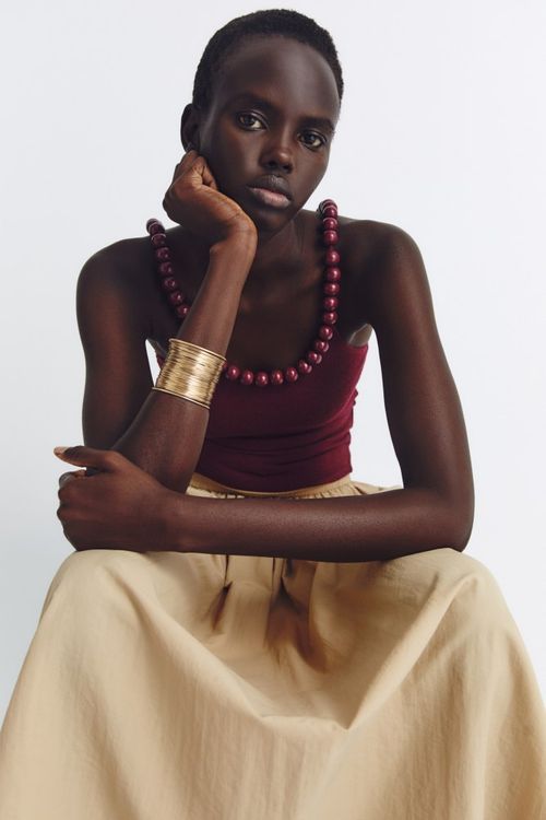 Blusa Top Escote Bolamadera