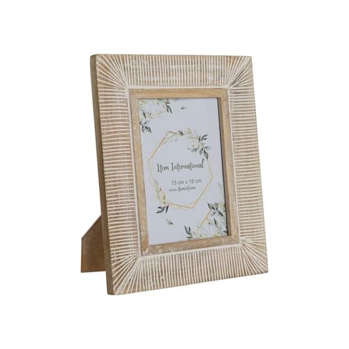 Portarretrato 13X18 Mango 21,5X2X27 Decape Blanco