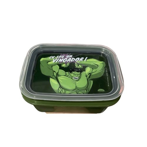Tupper Con Traba 630 Ml Hulk