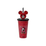 Vaso%20Con%20Pajita%20Y%20Pin%20500%20Ml%20Minnie%20Roja