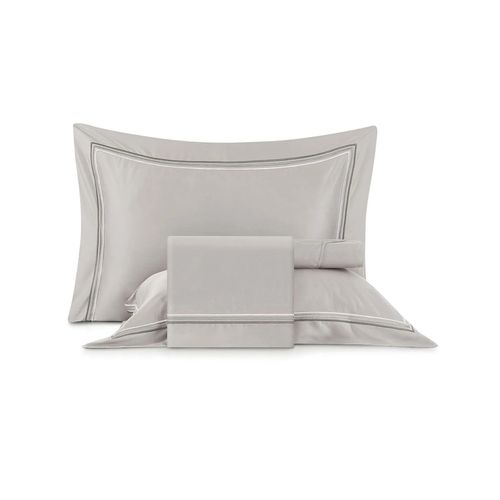 Juego Funda 2Pc Satin De Bambu 300H Essenza 50X70 Cinza