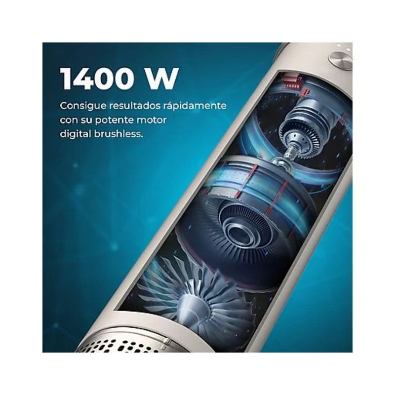 Cepillo%20De%20Aire%20Ceramiccare%20Airglam%20Black%208%20En%201%20Con%203V%201400%20W