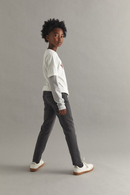 Jeans Denim Basico 5 Bolsillos