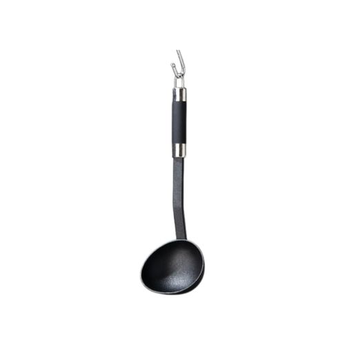 Cucharon Mango Negro/Silver