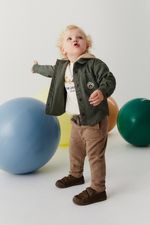 Pantalon Jogger Slub Terry Bolsillos