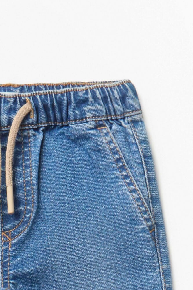Pantalon Jogger Jeans Denim Knit
