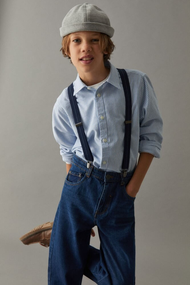 Camisa Oxford Rayas