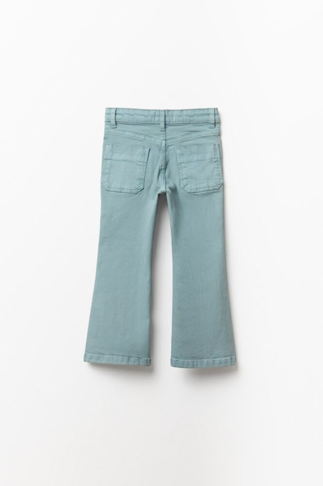 Pantalon Flare Twill