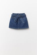 Pollera Denim Cinturon