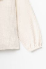 Blusa Manga Larga Bambula Con Cuello