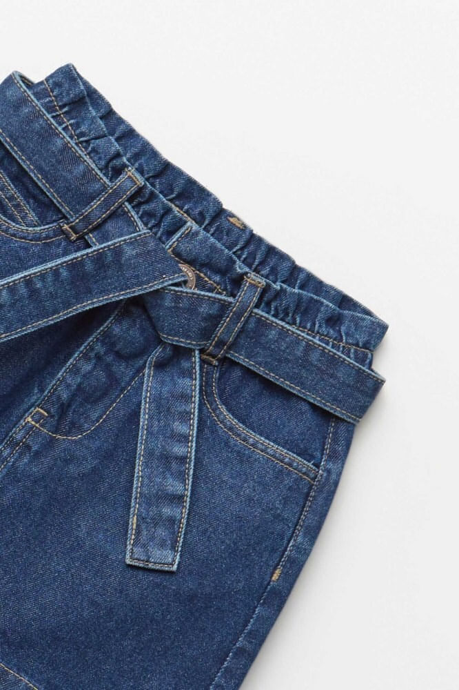 Pollera Denim Cinturon