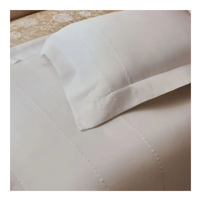Juego De Sabana 4Pc Caminhos 250X260Cm Blanco