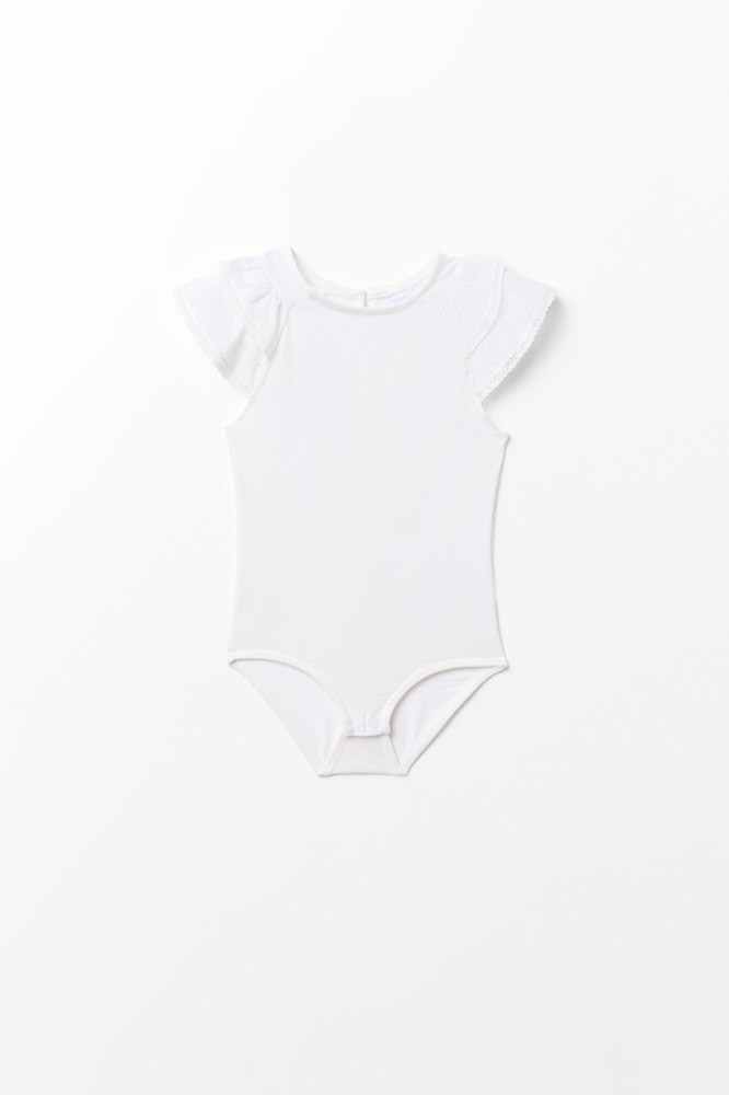 Body Blusa Mangas Plumetti