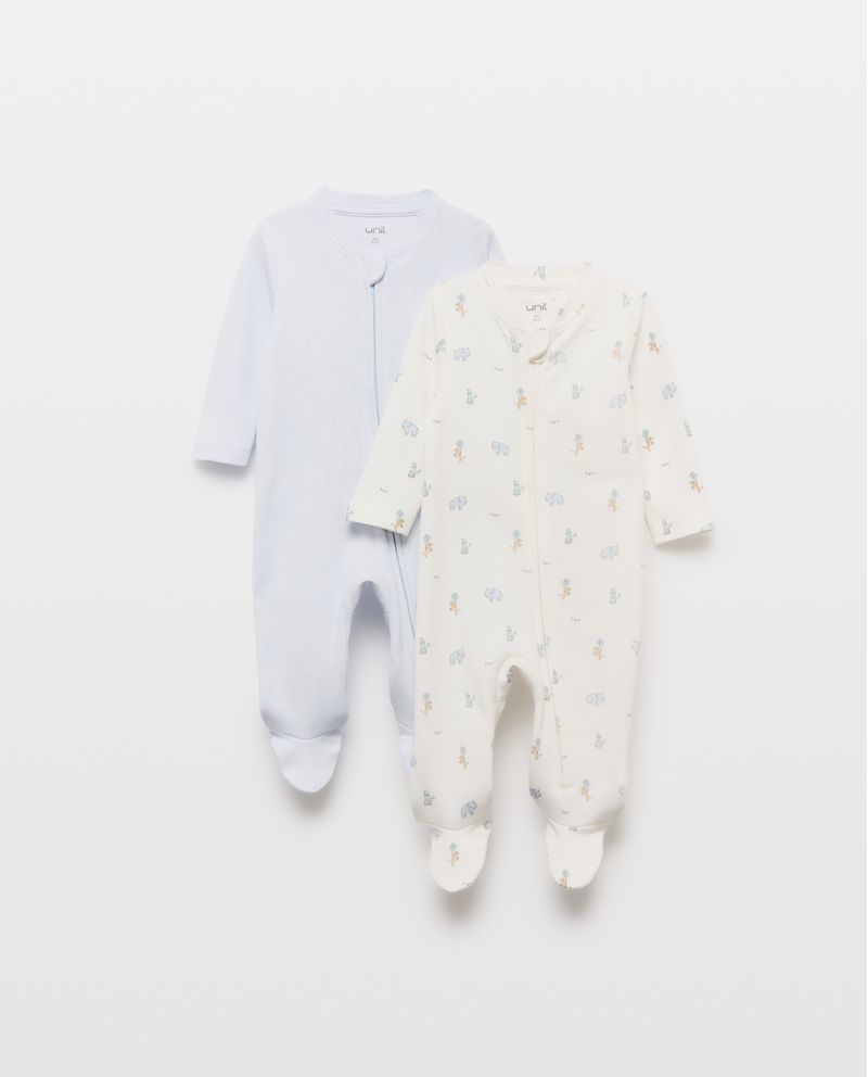 Pack 2 Pijamas De Bebé Manga Larga Con C