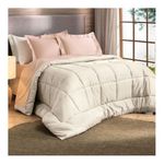 Edredón Algodón Lux 200H Plumi 280X260 Cm Beige Delavé