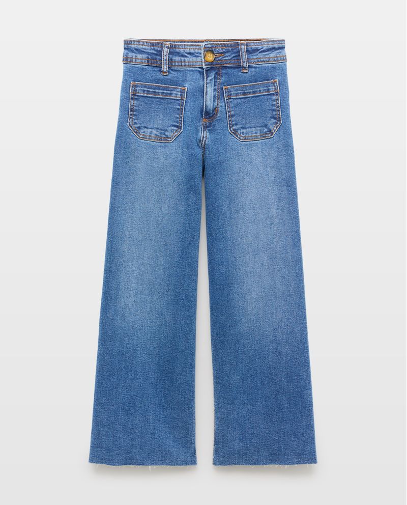 Pantalón Niña Vaquero Culot